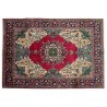 Dywan perski Tabriz 210x300cm 100% wełna z Iranu unikatowy klasyczny czerwony  kwiatowy 