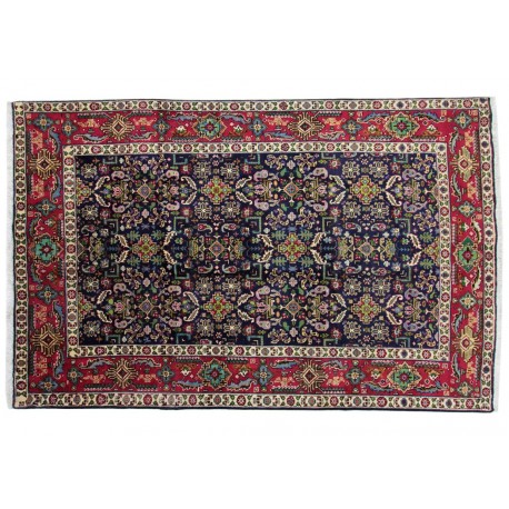 Dywan perski Tabriz 190x300cm 100% wełna z Iranu unikatowy klasyczny czerwony  kwiatowy 