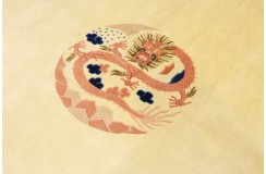 Przepiękny wełniany dywan Peking China Antik Finish 100%WEŁNA 250x300