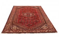 Bogaty perski dywan Shiraz z Iranu ok 160x260 tradycyjny czerwony