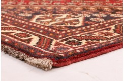 Bogaty perski dywan Shiraz z Iranu ok 160x260 tradycyjny czerwony