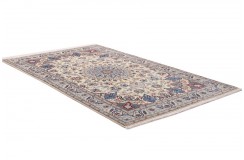 Ręcznie tkany dywan Nain 9la Habibian z Iranu 125x210cm beżowy
