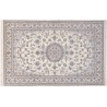 Ręcznie tkany okrągły dywan Nain 9la z Iranu 100% wełna 170x270cm beżowy perski oryginał