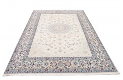 Ręcznie tkany dywan Nain 9la Habibian z Iranu 200x300cm beżowy