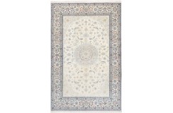 Ręcznie tkany dywan Nain 9la Habibian z Iranu 200x300cm beżowy