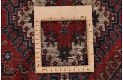 Bogaty perski dywan Yamaleh z Iranu ok 80x400 tradycyjny chodnik