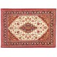 Perski luksusowy dywan KOM  (GHOM) ręczne tkany 100x150cm 100% wełna kwiatowy gustowny