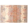 Wełna + jedwab dywan Gabbeh Loribaft drzewo życia beżowy ok 120x180cm Indie