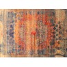Ogromny dywan z Nepalu design abstrakcyjny vintage Contemprary wełna / jedwab 270x370cm luksusowy