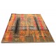 Odważny, kolorowy dywan z Nepalu design abstrakcyjny vintage Contemprary wełna / jedwab 170x240cm luksusowy