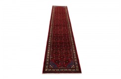 Orient perski dywan ręcznie tkany Hosseinabad luksusowy chodnik 80x400