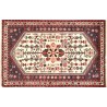 Bogaty dywan Sziraz z Iranu 100x150cm 100% wełna ręcznie tkany na wełnie