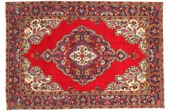 Oryginalny ręcznie tkany perski dywan Meszhed Iran 200x290cm 100% wełna