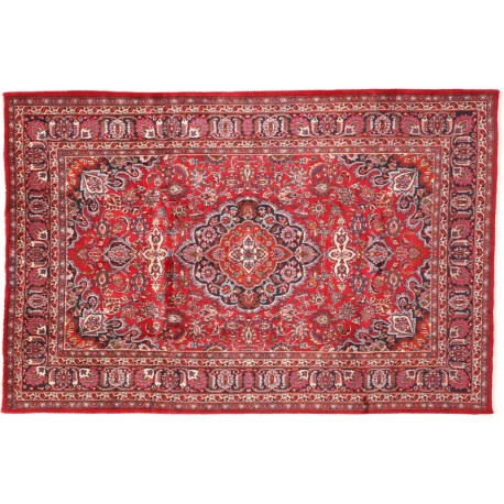 Oryginalny ręcznie tkany perski dywan Meszhed Iran 200x300cm 100% wełna