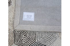 100% wełna gruby dywan z Indii 160x230cm kolorowy prostokąt