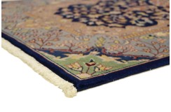 Perski oryginalny dywan Isfahan 90x160cm oryginał z Iranu luksusowy