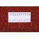 Czerwony dywan ręcznie tkany perski Gabbeh Iran 100% wełna gruby 250x250cm w pasy