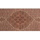 Brązowy bogaty dywan Indo Bidjar 100% wełna 170x240cm, gęsto ręcznie tkany
