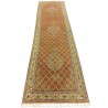 Dywan Tabriz 50Raj wełna kork+jedwab najwyższej jakości dywan - chodnik z Iranu ok 90x300cm