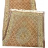 Dywan Tabriz 50Raj wełna kork+jedwab najwyższej jakości dywan - chodnik z Iranu ok 90x300cm