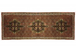 Piękny chodnik dywan Bidjar Fein z Iranu ok 90x300cm 100% wełna oryginalny ręcznie tkany kolory z naturalnych barwników