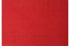 Czerwony kilim Durry 100% wełniany dywan płasko tkany 200x300cm dwustronny Indie