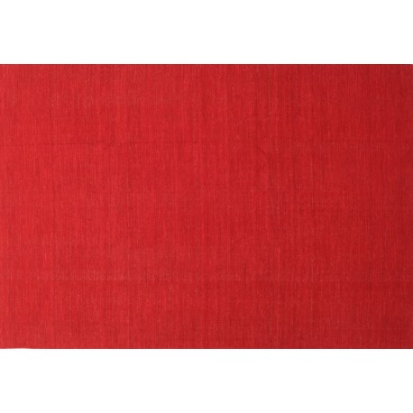 Czerwony kilim Durry 100% wełniany dywan płasko tkany 200x300cm dwustronny Indie