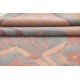Wysokiej jakości 100% welniany dywan NEPAL ORGINAL 250x250cm kwadratowy gładki z kwiatami w centrum