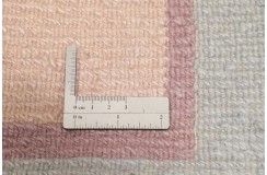 Rzeźbiony elegancki dywan ręcznie tkany 250x250cm nepal fein kwadrat
