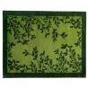 Zielony designerski nowoczesny dywan wełniany ok 160x230cm Indie 2cm gruby kwiatowy