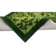 Zielony designerski nowoczesny dywan wełniany ok 160x230cm Indie 2cm gruby kwiatowy