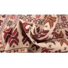 Etniczny kilim szary z Afganistanu dzieło Sumak nomadyczny 150x200cm
