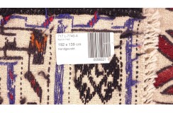 Etniczny kilim szary z Afganistanu dzieło Sumak nomadyczny 150x200cm
