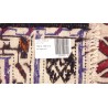 Etniczny kilim szary z Afganistanu dzieło Sumak nomadyczny 150x200cm
