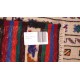 Kolorowy dywan kilim Gol Bardżasta 120x180cm z Afganistanu 100% wełna dwustronny soumak