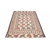 Etniczny kilim szary z Afganistanu dzieło Sumak nomadyczny 130x200cm