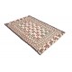 Kolorowy dywan kilim Gol Bardżasta 130x200cm z Afganistanu 100% wełna dwustronny soumak