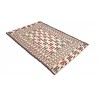 Etniczny kilim szary z Afganistanu dzieło Sumak nomadyczny 130x200cm