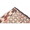 Etniczny kilim szary z Afganistanu dzieło Sumak nomadyczny 130x200cm
