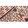 Etniczny kilim szary z Afganistanu dzieło Sumak nomadyczny 130x200cm