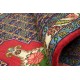 Gęsto tkany kwiatowy piękny dywan Senneh z Iranu 95x400cm 100% wełna oryginalny perski tradycyjny chodnik