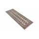 Chodnik Buchara dywan ręcznie tkany z Pakistanu 100% wełna szary ok 60x180cm
