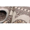 Oryginalny dywan Buchara z Pakistanu 100% wełna 60x180cm szary