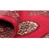 Oryginalny dywan Buchara z Pakistanu 100% wełna 60x180cm czerwony