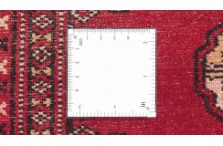 Oryginalny dywan Buchara z Pakistanu 100% wełna 60x180cm czerwony