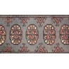 Oryginalny dywan Buchara z Pakistanu 100% wełna 60x180cm szary