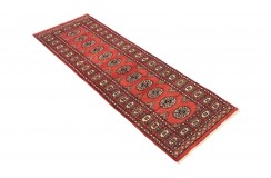 Oryginalny dywan Buchara z Pakistanu 100% wełna 60x180cm ceglasty