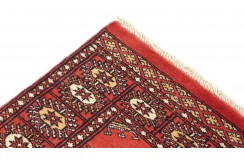 Oryginalny dywan Buchara z Pakistanu 100% wełna 60x180cm ceglasty