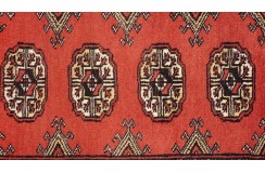 Oryginalny dywan Buchara z Pakistanu 100% wełna 60x180cm ceglasty