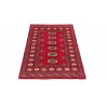 Oryginalny dywan Buchara z Pakistanu 100% wełna 80x120cm czerwony